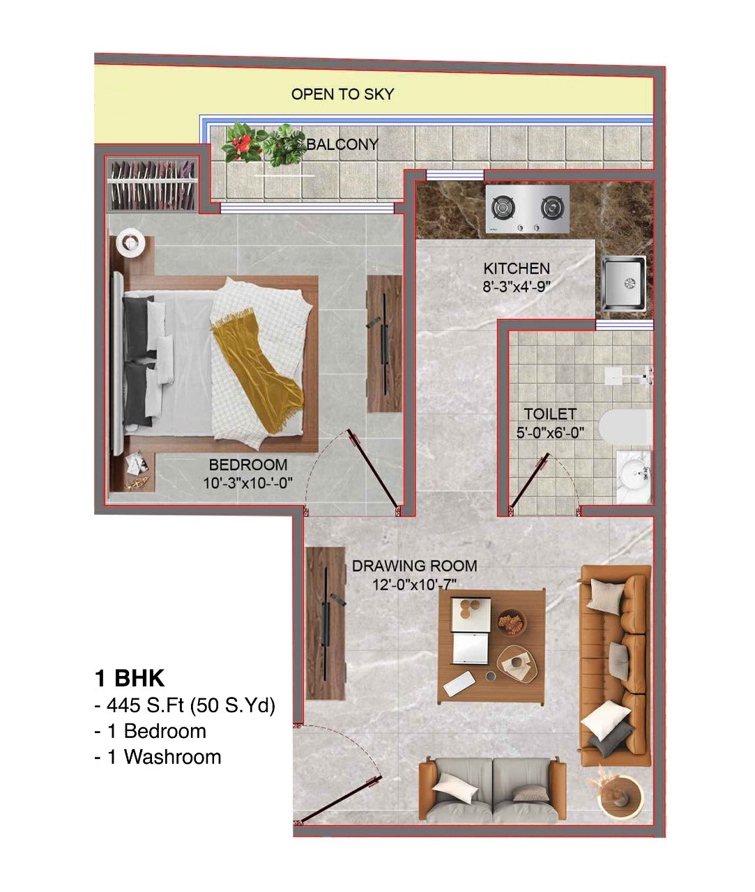 1BHK Builder Floor – Near Durga Ashram, Chattarpur (₹30L, Registry Ready)