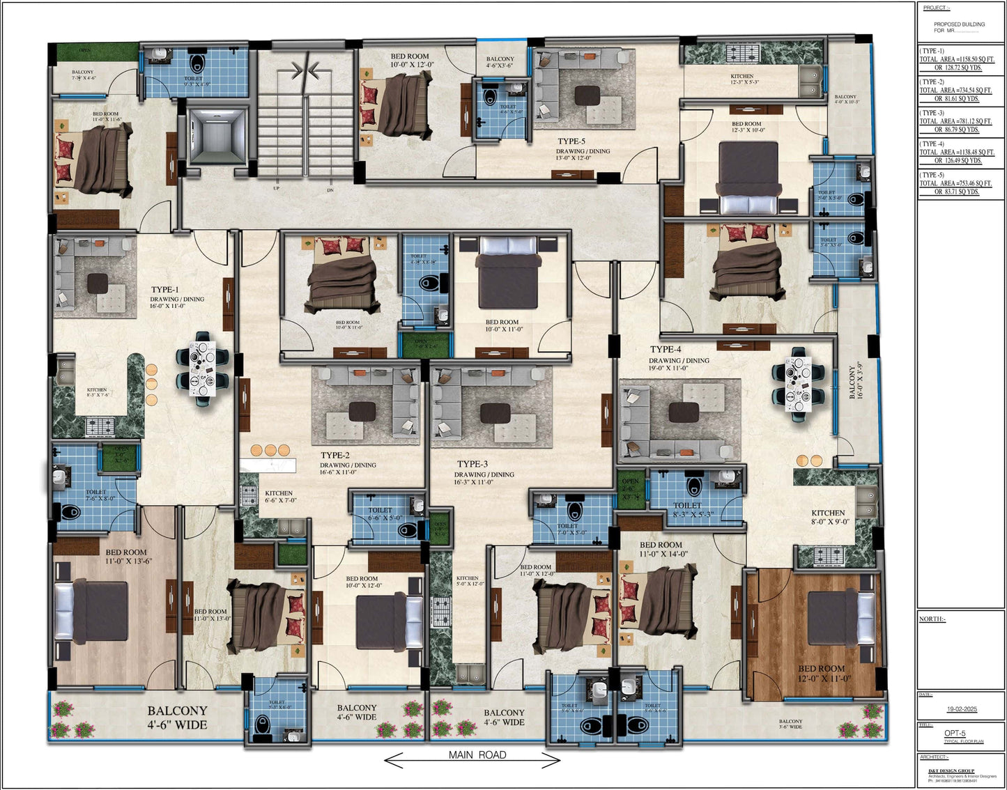 2BHK Builder Floor – Main Road Residency, Chhatarpur (₹65L, No EMI Till Possession)