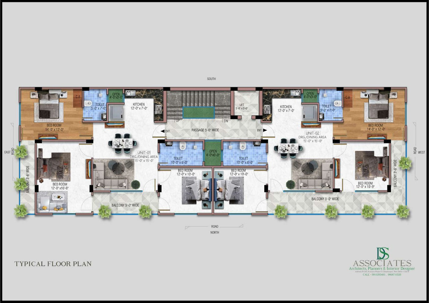 3BHK L-Corner Builder Floor – Rajpur Extension (₹80L, Ready to Move)