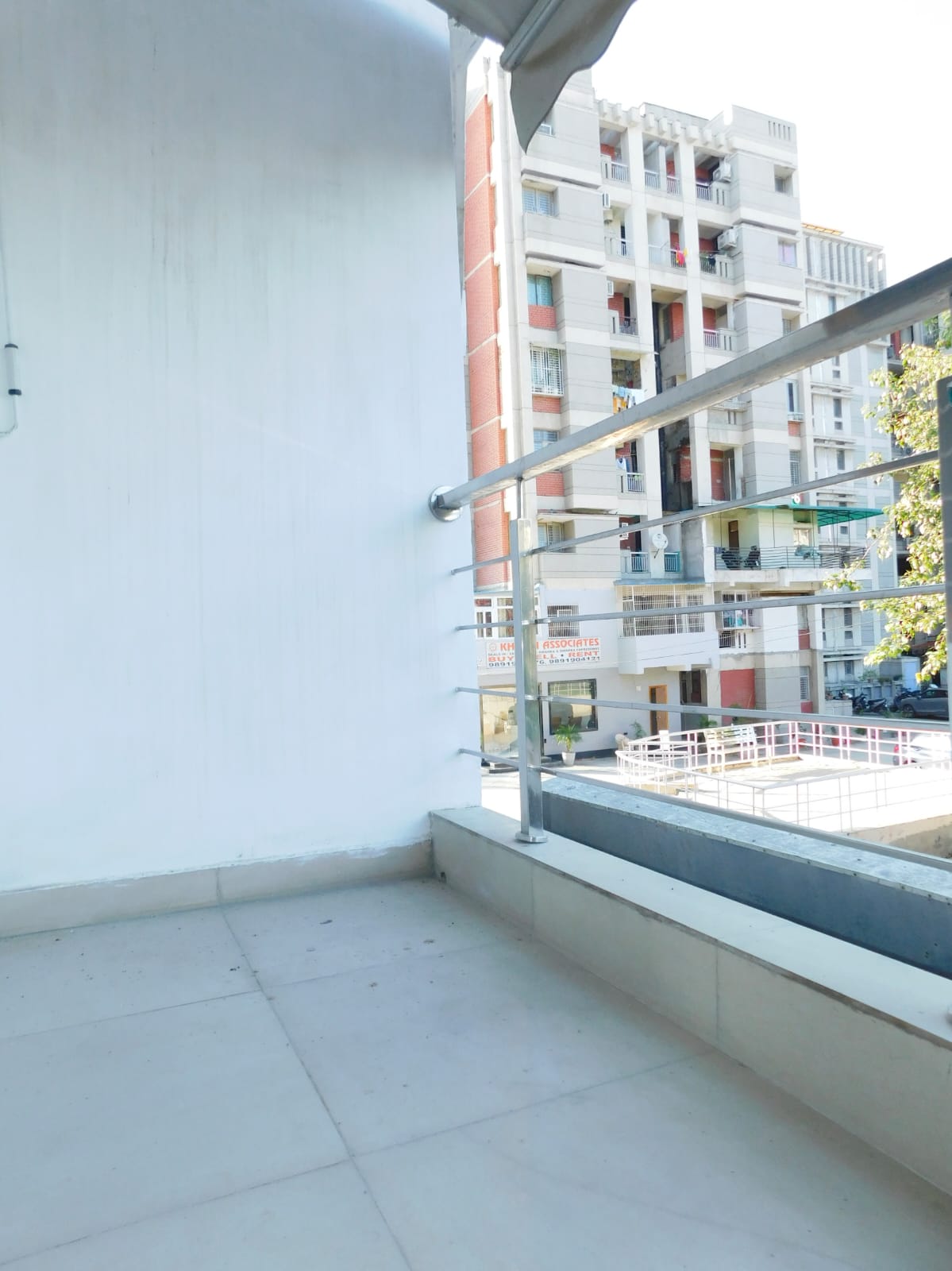 2bhk luxury flat balcony 1