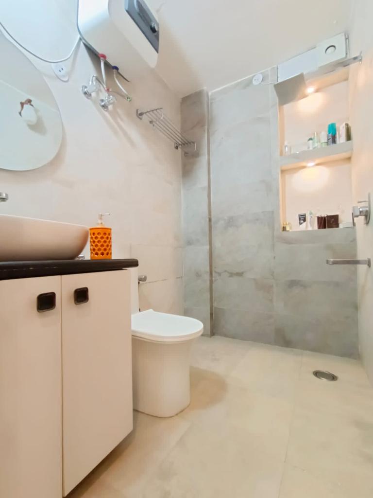 2bhk luxury flat bathroom 2