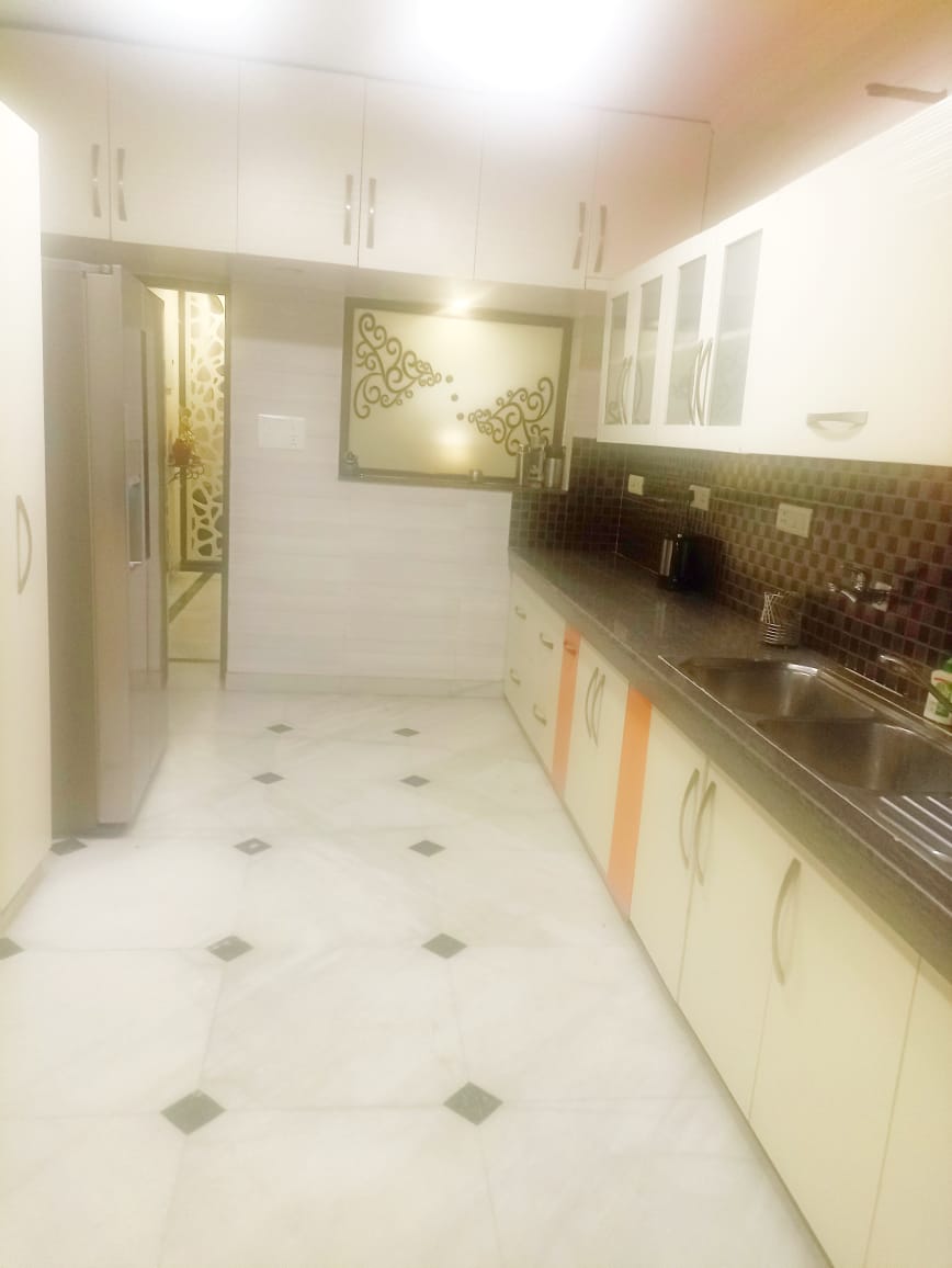 4bhk villa kitchen